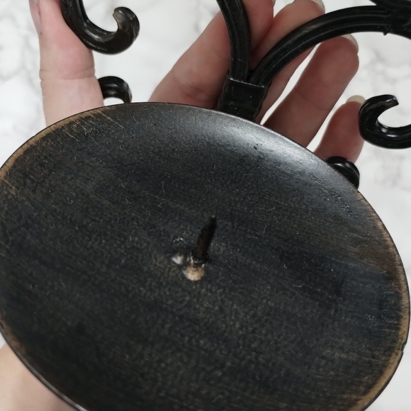 Metal Wall Candle Holder - Picture 2 of 4